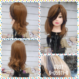 Synthetic Wig Model No. 0397