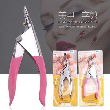 Manicure slotted clippers...