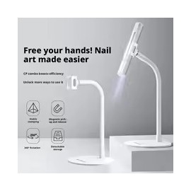 L'UGX Mini Curing Lamp Holder for LG206 Nail Dryer – Genuine Magnetic Stand, Flexible and Detachable