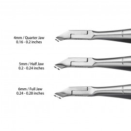 Gold Cuticle Nipper Manicure Pedicure Tools